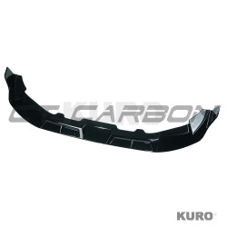 BMW X4M F97 LCI 2022+ gloss black splitter