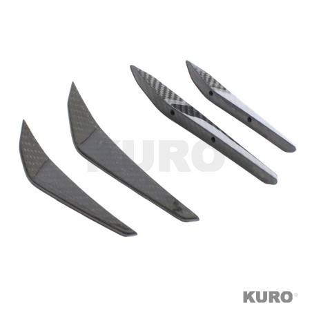BMW M3/M4 (G80 G81 G82 G83) 2021+ carbon zderzak przedni lotki