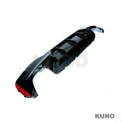 BMW G30/G31 5 SERIES 2017-2023 gloss black dyfuzor - V2