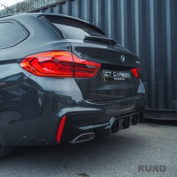 BMW G30/G31 5 SERIES 2017-2023 gloss black dyfuzor - V2