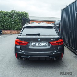 BMW G30/G31 5 SERIES 2017-2023 gloss black dyfuzor - V2