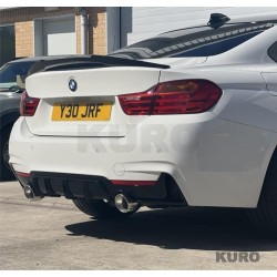 BMW 4 SERIES GRAN coupe F36 gloss black spoiler - V5