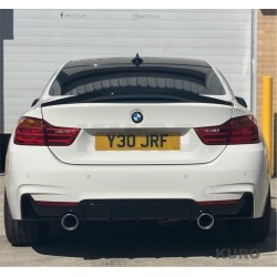BMW 4 SERIES GRAN coupe F36 gloss black spoiler - V5