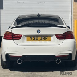 BMW 4 SERIES F32 gloss black spoiler - V4