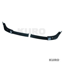 BMW U10 X2 2023+ gloss black splitter - V1