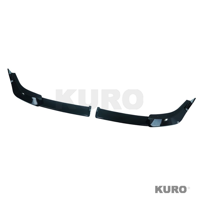 BMW U10 X2 2023+ gloss black splitter - V1