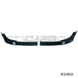 BMW U10 X2 2023+ gloss black splitter - V1