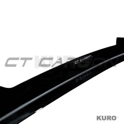 BMW 3 SERIES/M3 F30/F80 gloss black spoiler - V2