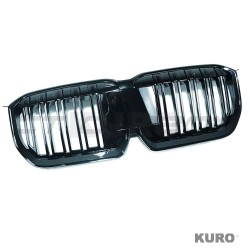 BMW U11 X1 2023+ gloss black DOUBLE SLAT grill