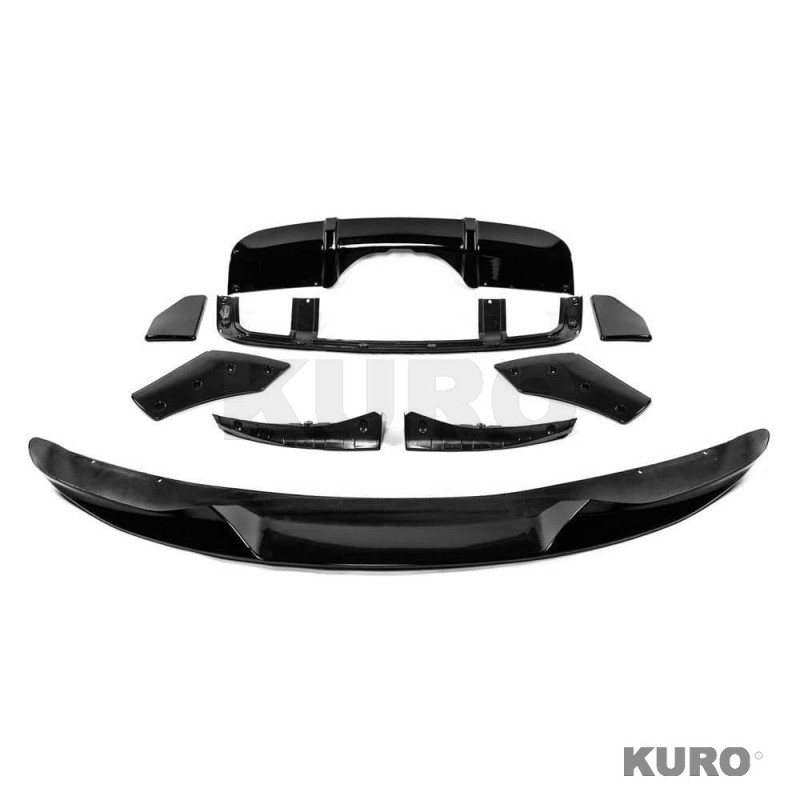 BMW X5 F15 2014-2018 gloss black zestaw - V2