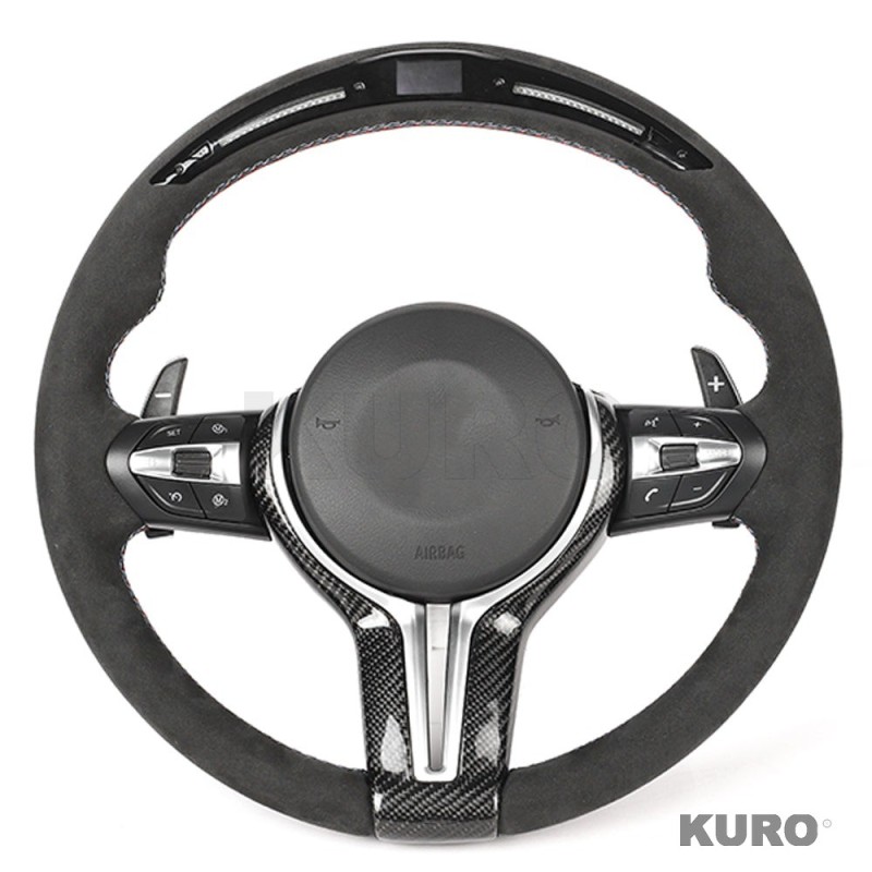 BMW FXX ALCANTARA / LED CUSTOM kierownica