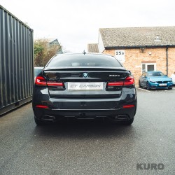 BMW 5 SERIES G30 gloss black spoiler - V5