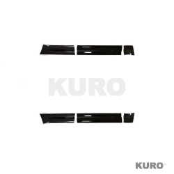 LAND ROVER DEFENDER L663 110 gloss black panele drzwi