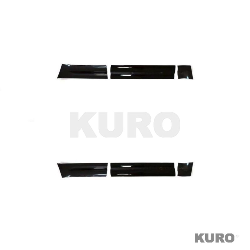 LAND ROVER DEFENDER L663 110 gloss black panele drzwi