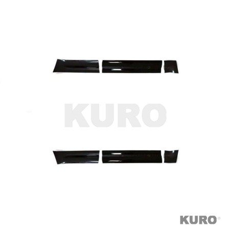 LAND ROVER DEFENDER L663 110 gloss black panele drzwi