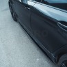 BMW 5 SERIES G30/31 gloss black progi boczne