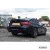 BMW 4 SERIES F36 2013-2020 gloss black pełny zestaw (TWIN EXHAUST) - V1