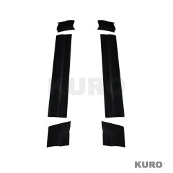 LAND ROVER DEFENDER L663 90 gloss black panele drzwi