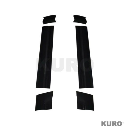 LAND ROVER DEFENDER L663 90 gloss black panele drzwi