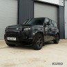 LAND ROVER DEFENDER L663 90/110 gloss black przód & tył CORNERS
