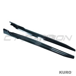 BMW U10 X2 2023+ gloss black progi boczne