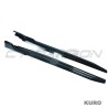 BMW U10 X2 2023+ gloss black progi boczne