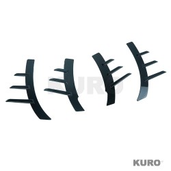BMW G42 2 SERIES gloss black SIDE listwy - przód i BACK