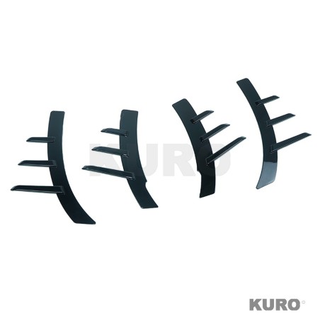 BMW G42 2 SERIES gloss black SIDE listwy - przód i BACK