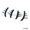 BMW G42 2 SERIES gloss black SIDE listwy - przód i BACK