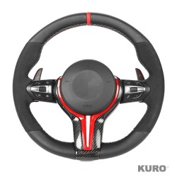 BMW FXX LEATHER / ALCANTARA / FLAT BOTTOM CUSTOM kierownica