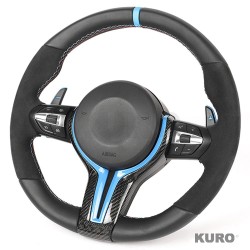 BMW FXX LEATHER / ALCANTARA / FLAT BOTTOM CUSTOM kierownica