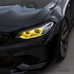 BMW F87 M2/M2C PRE-LCI YELLOW XENON DRL MODULE zestaw (2014-2018)