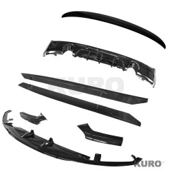 BMW 2 Series F22 gloss black pełny zestaw (DUAL EXHAUST) - V1