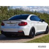 BMW 2 Series F22 gloss black pełny zestaw (DUAL EXHAUST) - V1