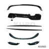BMW F20/F21 1 SERIES LCI TWIN lewy gloss black zestaw - V4
