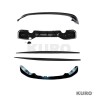 BMW F20/F21 1 SERIES LCI DUAL EXIT gloss black zestaw - V3