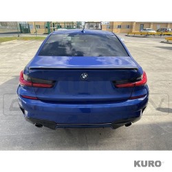 BMW 3 Series/M3 G20/G80 gloss black spoiler - V1