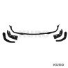 BMW 3 SERIES G20/G21 PRE LCI gloss black splitter - V1