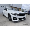 BMW 3 SERIES G20/G21 PRE LCI gloss black splitter - V1