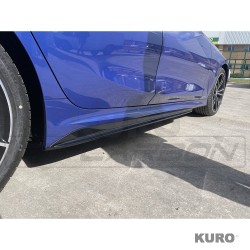 BMW 3 SERIES G20/G21 gloss black progi boczne - V1