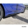 BMW 3 SERIES G20/G21 gloss black progi boczne - V1