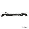 BMW G20/G21 3 SERIES 2019-2022 PRE LCI gloss black ROUND EXHAUST dyfuzor