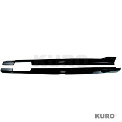 BMW G06 X6 LCI 2023+ gloss black progi boczne