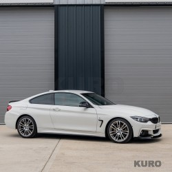 BMW 4 SERIES F32/F33/F36 gloss black progi boczne