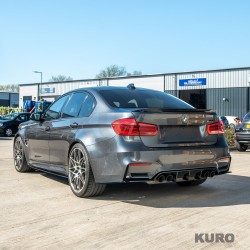 BMW 3 SERIES F30 gloss black spoiler - V1