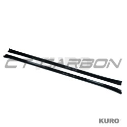 BMW G01/G02/G08/F97/F98 X3/X4 X3M/X4M 2018-2022 gloss black progi boczne