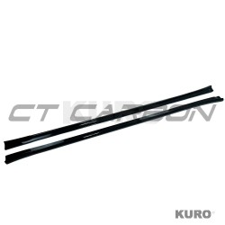 BMW G01/G02/G08/F97/F98 X3/X4 X3M/X4M 2018-2022 gloss black progi boczne