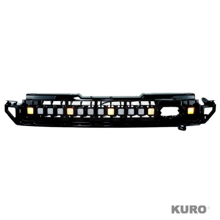 LAND ROVER DEFENDER L663 2019+ YELLOW LED grill - V3