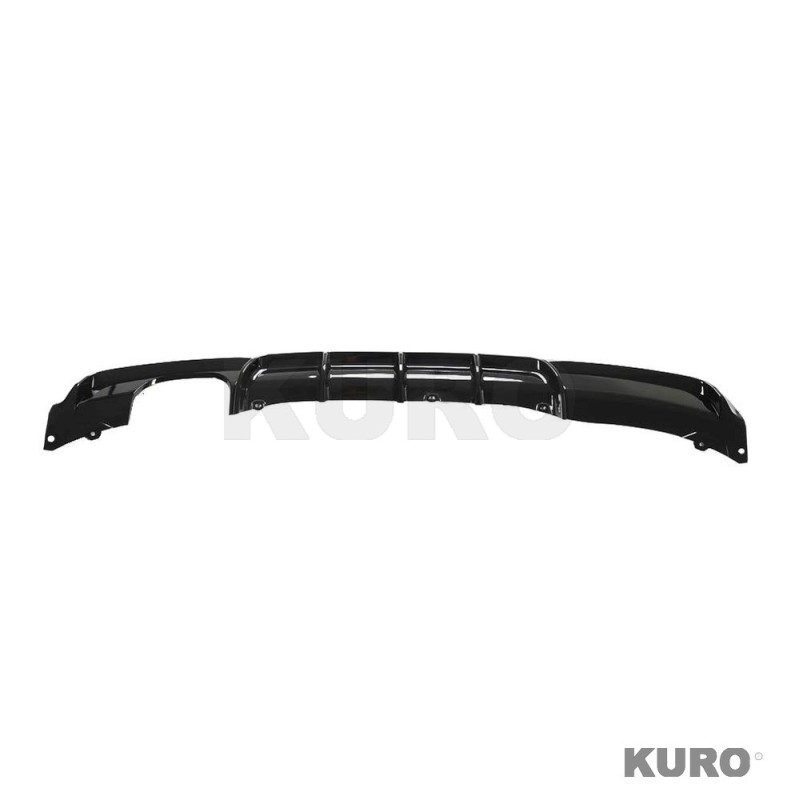 BMW 3 SERIES F30/F31 gloss black lewy EXHAUST dyfuzor - V1