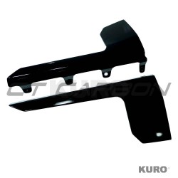 BMW G87 M2 2023+ gloss black progi boczne